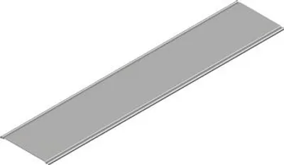 Obrázok produktu pre Kovový kryt pre PKR kanál 200mm 2m Baks 100320 1m = 1 ks.