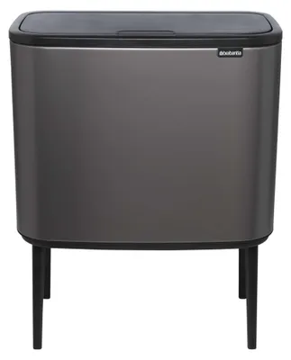 Immagine prodotto di Cestino Brabantia Bo Touch Bin Platinum, 11 + 23 L