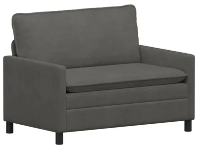 Produktbild von vidaXL Sofa Dunkelgrau 126 x 81 x 87,5 cm Stoff
