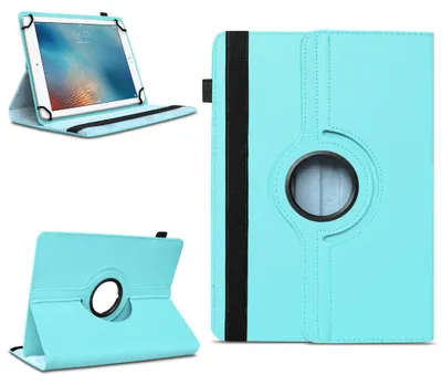 Produktbild von Tablet Hülle für Apple iPad Air 11 2025 Tasche Schutzhülle Case 360° Drehbar Farben:Türkis