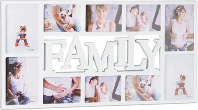 Image de Cadre de collage familial pour 10 photos