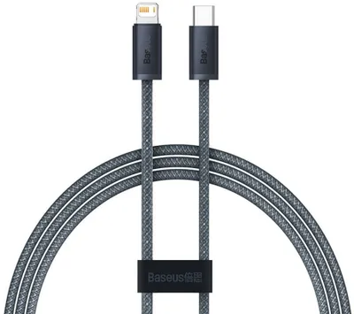 Produktbild von Baseus Dynamic, 2 m, Lightning, USB C, Männlich, Männlich, Grau