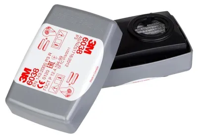 Immagine prodotto di filtro antiparticolato 3M con carbone attivo, P3R 6038