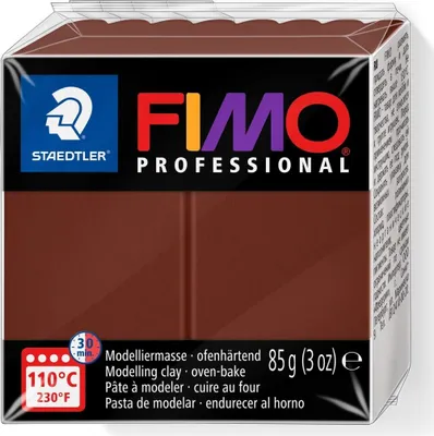 Obrázok produktu pre STAEDTLER® 8004-77 Modelovacia hmota Fimo prof 85 g čokoládová