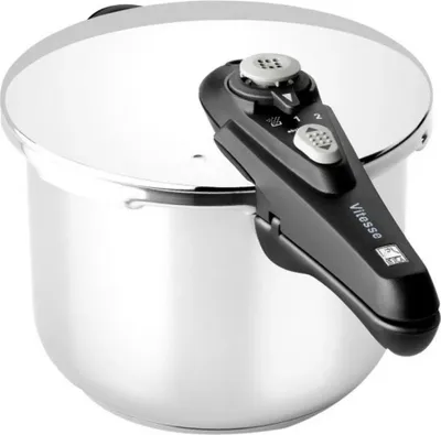 Produktbild von BRA A185101, 4 l, Keramik, Elektro, Gas, Induktion, Silber, 22 cm, Edelstahl, Bakelit