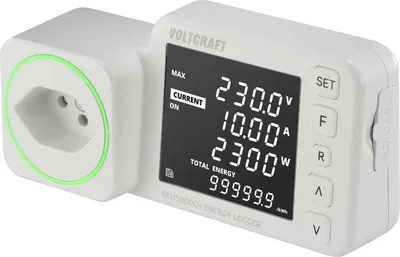 Image de VOLTCRAFT SEM5000 CH Appareil de mesure des coûts énergétiques Prévision des coûts, fonction d'alarme, tarif d'électricité réglable, fonction d'enregistrement des données (VC-12936580)