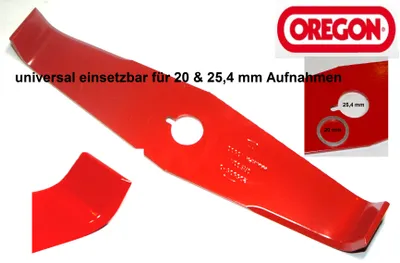 Obrázok produktu pre Mulčovací nôž krovinorezu OREGON JEDEN pre VŠETKY s otvorom 20 a 25,4 mm