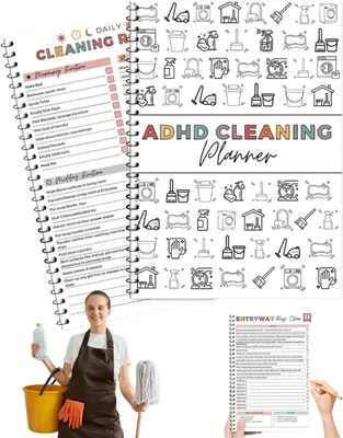 Produktbild von Hobby- & Freizeitanwendung 1 x Haushaltsplaner, Wochenplaner mit Checkliste, Haushaltsplaner, Haushaltsplaner