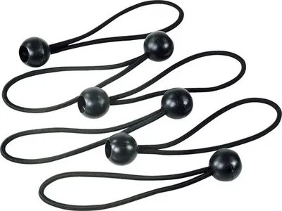 Produktbild von Spanngummis 7 cm 6 Stk schwarz