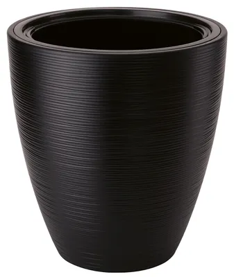 Produktbild von Form Plastic Pflanzentopf/Blumentopf - Kunststoff - schwarz - 30 x 32 cm