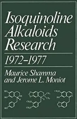 Obrázek produktu pro Isoquinoline Alkaloids Research 1972-1977