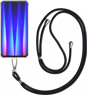 Image de Coque pour OnePlus Nord CE 2 Transparente antichoc avec dragonne universelle détachable - Coque Silicone antichoc avec dragonne - Smartphonics