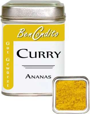 Produktbild von Curry Ananas 80g