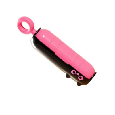 Image de INF Rouleau Anti-Peluche 2-en-1 Réutilisable : Nettoyage Vêtements & Animaux Noir + rose