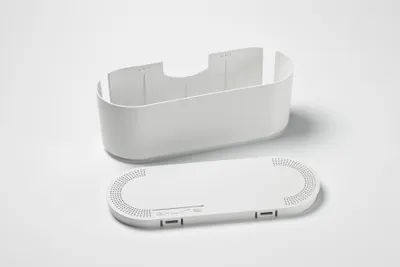 Produktbild von D-Line CTUSMLW/SW Cable Tidy Unit klein weiß