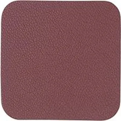 Produktbild von ASA Selection leather optic 4er Set Untersetzer plum 10 × 10 cm
