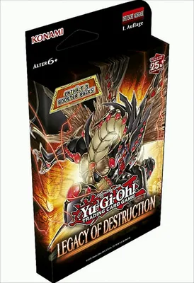 Produktbild von Yu-Gi-Oh! Legacy of Destruction 3-Pack Tuckbox
