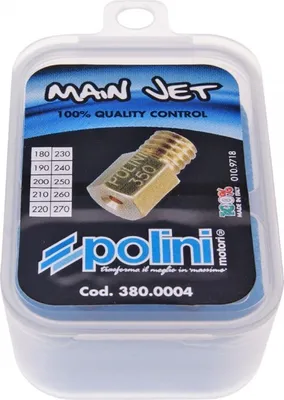 Immagine prodotto di Set di getti principali per carburatore Polini compatibile con carburatore Mikuni 180-270