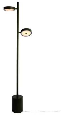 Produktbild von GOOD&MOJO Stehlampe Okinawa Eschenholz LED 2 Schirme Natur
