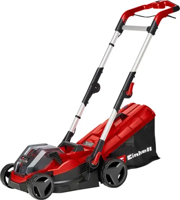Produktbild von Power X-Change Akku-Rasenmäher RASARRO 36/34, 36Volt (2x18V) (rot/schwarz, 2x Li-Ionen Akku Plus 3,0Ah)