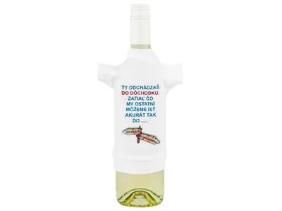 Obrázok produktu pre Tričko na fľašu pre dôchodcov