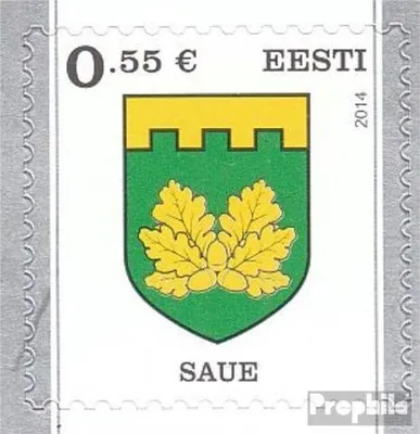 Produktbild von Briefmarken Estland 2014 Mi 806 (kompl.Ausg.) postfrisch Wappen