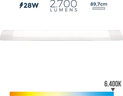 Productafbeelding van LED-buis EDM 31684 A F, 28 Watt, 2700 lumen (6500 K) (6400 K)