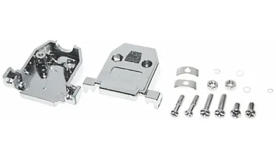 Immagine prodotto di Gusci per alloggiamento Sub-D, a 9 pin, metallizzati,