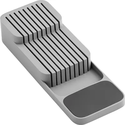 Produktbild von Besteckeinsatz Messerblock Schublade Organizer Messerhalter
