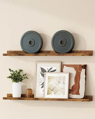 Produktbild von VASAGLE Wandregale, 2er Set, Schweberegale, Breite 80 cm, erhöhte Vorderkante