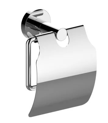 Produktbild von Sapho X-ROUND Toilettenpapierhalter, mit Deckel, Chrom