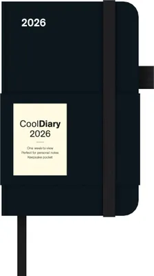 Produktbild von Black 2026 - Diary - Buchkalender - Taschenkalender - 9x14