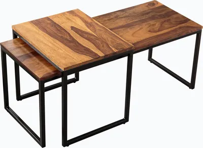 Produktbild von Couchtisch 100cm Holz Design Tisch Modern Wohnzimmer JETZT KAUFEN
