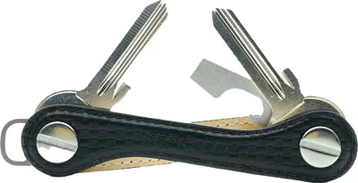 Produktbild von Keykeepa Leder Key Organizer Schlüssel Manager Cubic Carbon