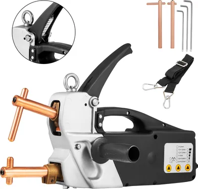 Obrázek produktu pro VEVOR OldFe 400 V pár ramen pro bodovou svářečku120 mm Elektrická bodová svářečka 25A Bodová svářečka Gun