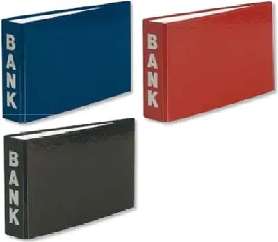 Produktbild von 12 Bankordner 140x250mm Ordner für Kontoauszüge