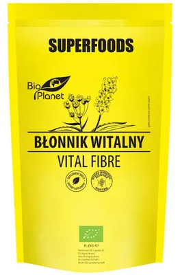 BŁONNIK WITALNY BIO 150 g - BIO PLANET SUPERFOODS