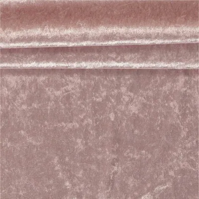 Samt-Stoff ab 0,5m Velvet Dekostoff Kostümstoff Panné Samt glänzend altrosa