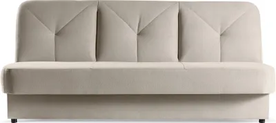 Produktbild von BETTSO NARDO Sofa mit Schlaffunktion und Bettzeugablage Ecru