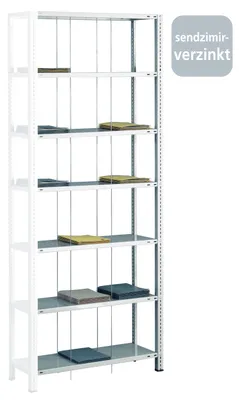 Produktbild von Fädelstäbeanbauregal - 2300x900x350 mm, Typ 70 kg