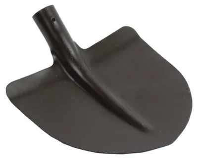 Produktbild von Herzschaufel, ohne Stiel, schwarz
