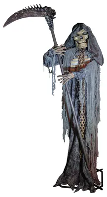Produktbild von Halloween Standfigur "XXL Sensenmann" - Animatronic | 300 cm