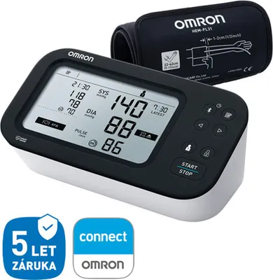 Image de Tonomètre OMRON M7 Intelli IT AFib + alimentation (set)