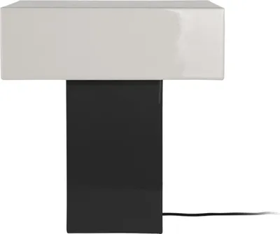 Produktbild von Leitmotiv - Tischleuchte Grato Recto - Schwarz - 32x15x35cm Tischlampe - Nachttischlampe, Wohnzimmer, Schlafzimmer