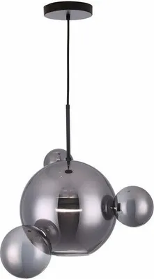 Zdjęcie produktu dla Lampa wisząca LED Multiverse czarna 10W Neutralna biel 800lm szkło wym:120x43x43cm IP20 Reality