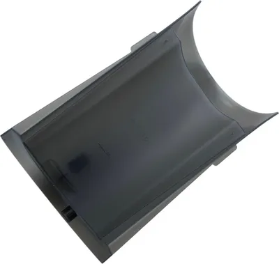 A gray plastic tray, possibly a water tank for a humidifier or similar appliance, shown from a slightly elevated angle against a white background.