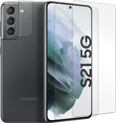 Produktbild von 4in1 Conie Schutzfolien Set für Samsung Galaxy S21 Glasfolie Displayschutz Kamera Schutz Folie Panzer Glas Schutzfolie