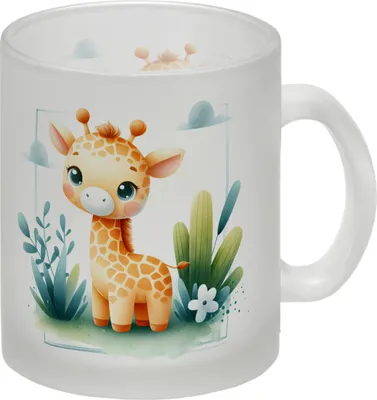 Produktbild von Baby Giraffe Glas Tasse