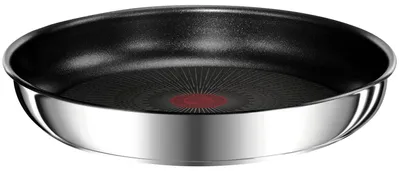 Produktbild von Tefal Ingenio Preference L97306, Allzweckpfanne, Edelstahl, Edelstahl, Titan, Thermo-Punkt, Abnehmbar