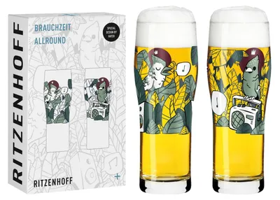 Produktbild von Brauchzeit Allround Glas-Set #5, #6 Von Hatch